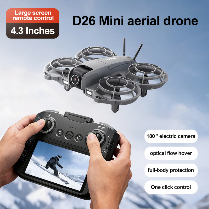 D26 드론 4K 항공 HD 180 °   카메라 드론 - Drone Battery Box 리뷰 및 가격